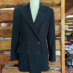Barney’s New York Navy Blue Blazer, Size 8